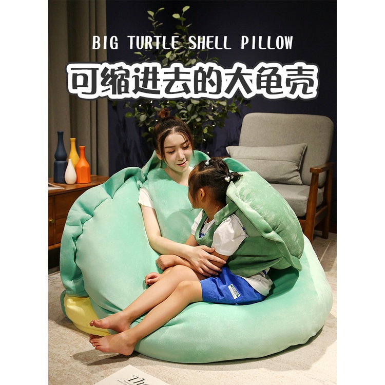 Rùa Nhồi Bông Mặc Vỏ Sò Dễ Thương Cho Bé