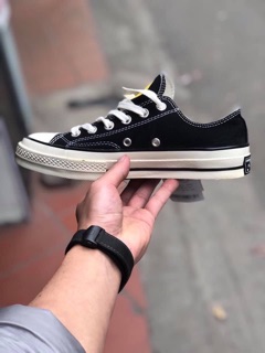 < VIDEO + ẢNH THẬT > GIÀY SNEAKER 1970 ĐEN CAO VÀ ĐEN THẤP