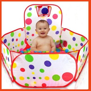Lều nhà banh cho bé kèm 100 bóng- Chấm Bi