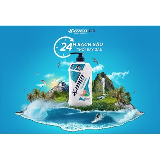 Dầu Gội Đầu Xmen Clean & Fresh Chai 630G