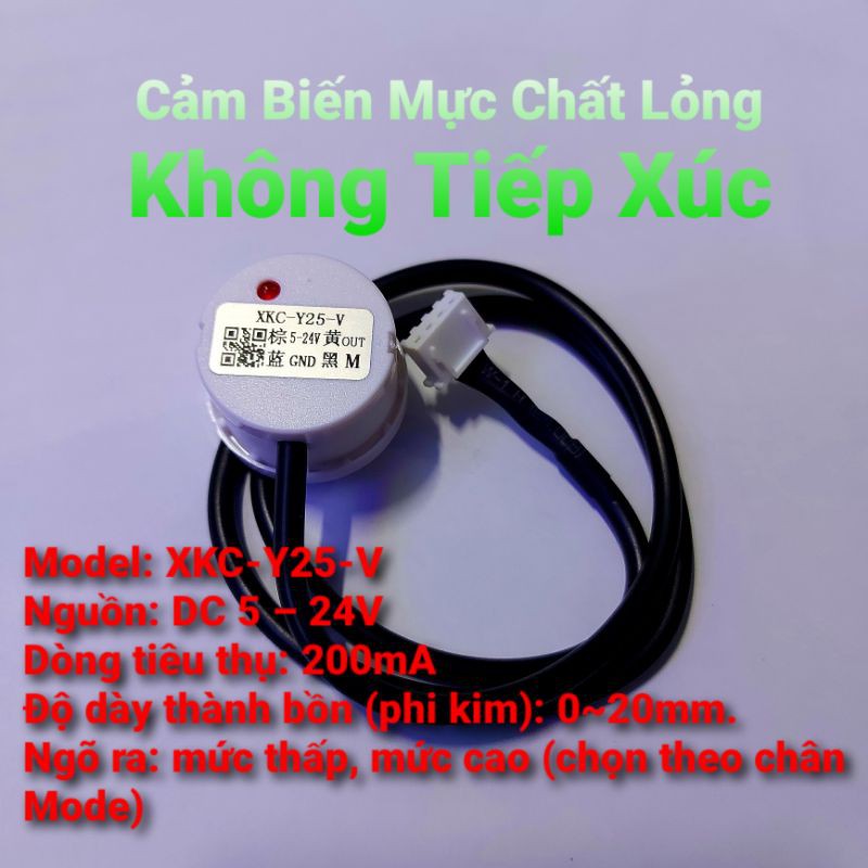 Cảm Biến Mực Chất Lỏng XKC-Y25-V DC5-24V - Không Tiếp Xúc