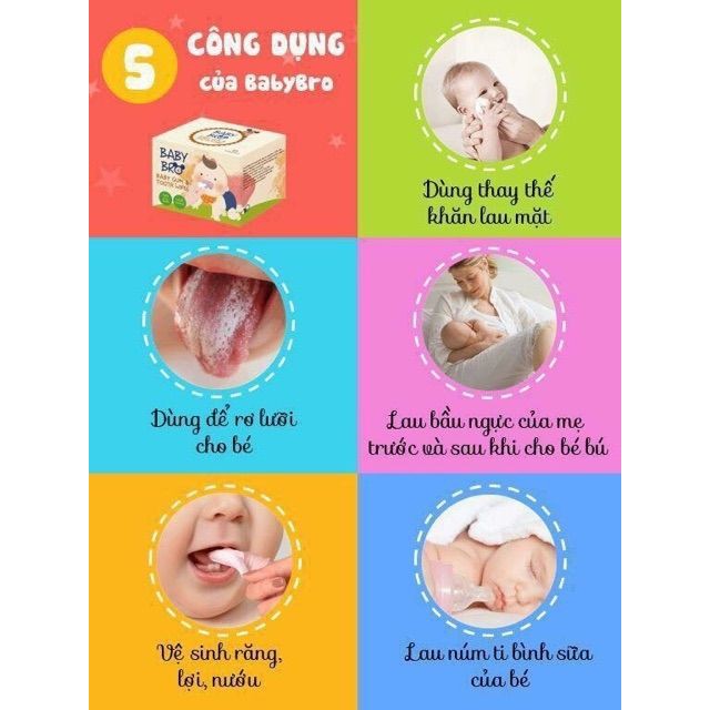 Gạc Rơ Lưỡi Baby Bro- Chính Hãng Hàn Quốc