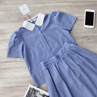 Set bộ kẻ xanh cổ sen