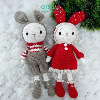 Gấu bông cặp đôi dành tặng bạn gái độc đáo dễ thương - Thỏ bông couple