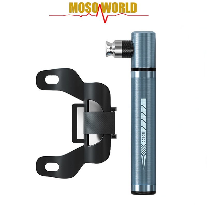Ống bơm MOSOWORLD cho xe đạp leo núi mini tiện dụng