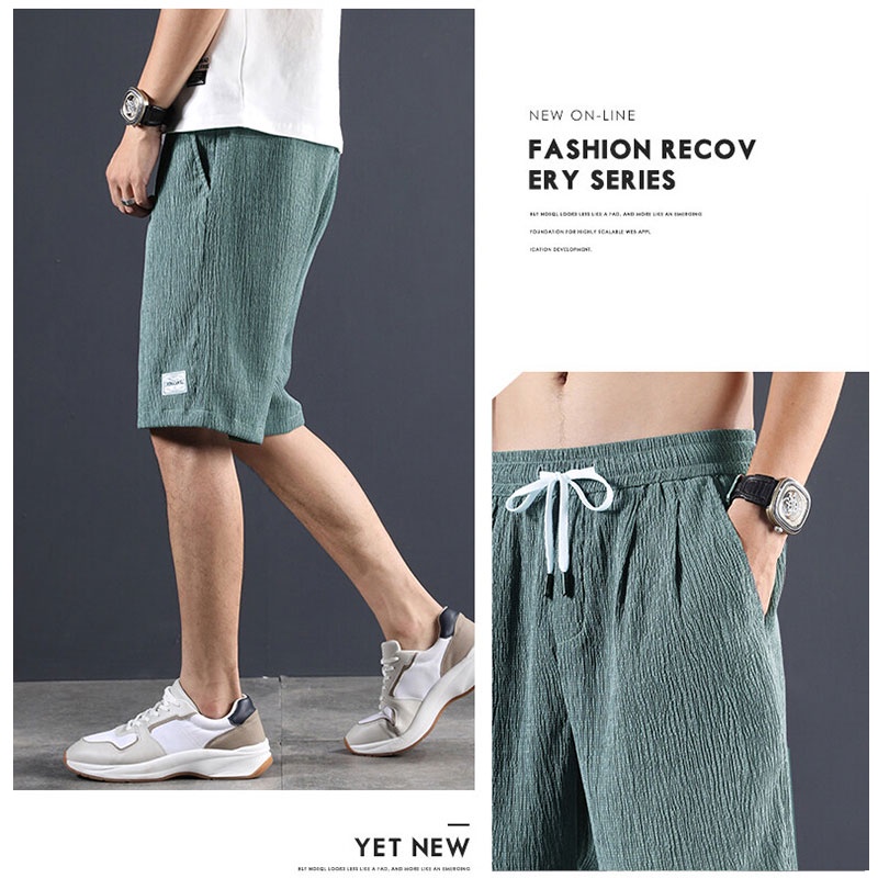 Quần Short Thể Thao Ống Rộng Mau Khô Thời Trang Mùa Hè Dành Cho Nam