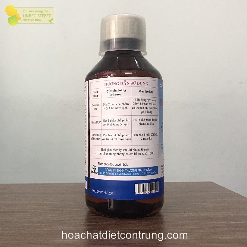 Thuốc diệt muỗi Permethrin 50EC - 1000ml