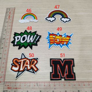 Patch, sticker dán/ủi quần áo