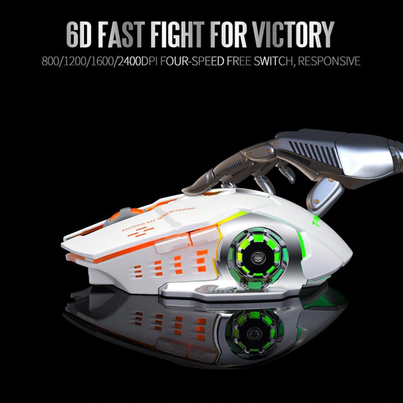 New Design Q13 Wireless Mouse Charging Colorful Glowing