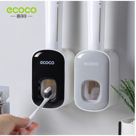 Nhả kem đánh răng Ecoco cao cấp màu sắc sang trọng được phân phối bởi Gucino Home