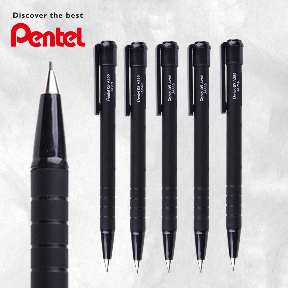 [Best Seller] Bút Chì Kim Bấm Pentel A255 Ngòi 0.5mm Tiện Lợi - Nhập Khẩu Từ Nhật Bản