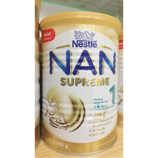 Sữa bột Nestle NAN SUPREME HA số 1_Tăng cường sức đề kháng_ 400gr