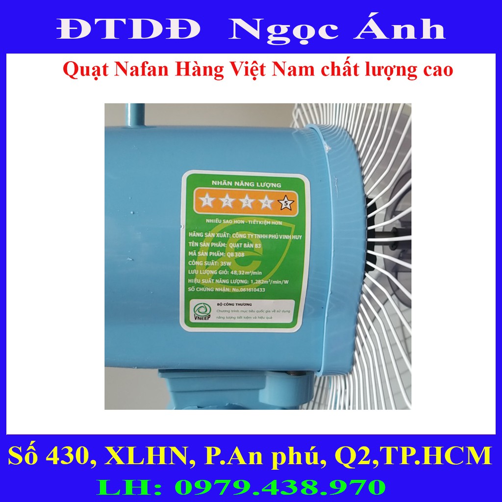 Quạt bàn B3 Nafan Hàng Việt Nam chất lượng cao