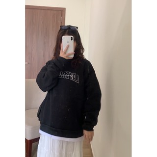 áo sweater nỉ layer