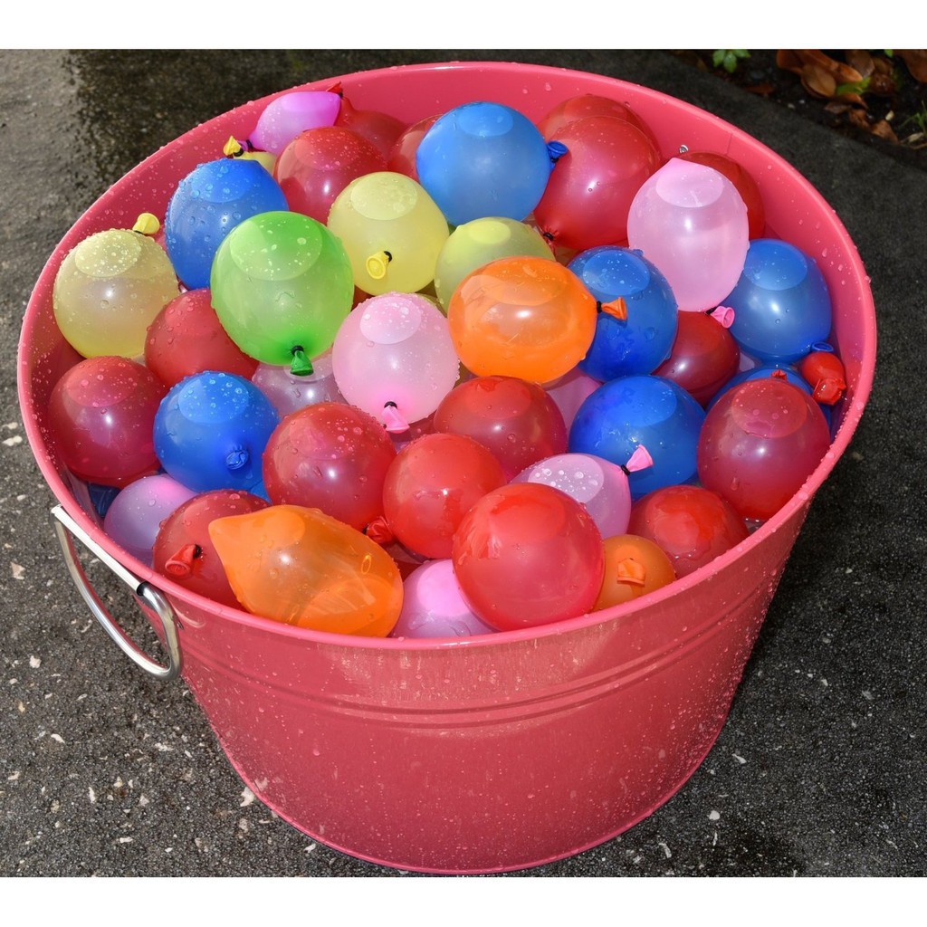 Set 111 bong bóng nước, bơm nước siêu nhanh đã được lắp sẵn