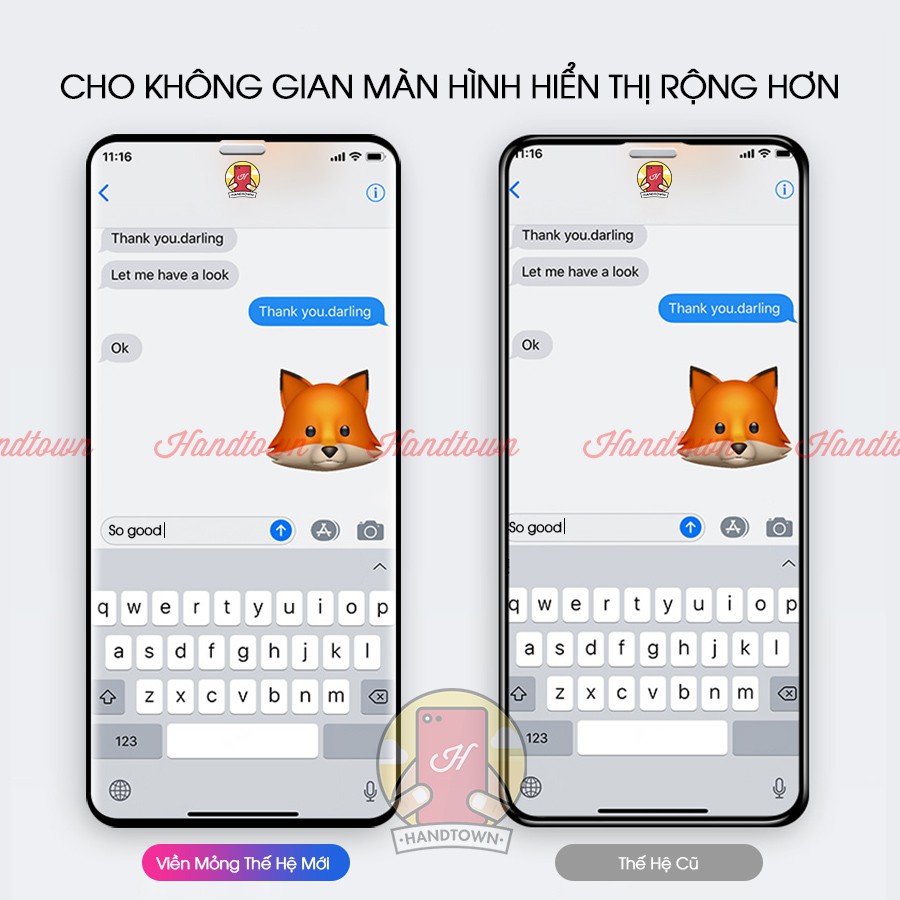 Cường Lực Viền Mỏng Dành Cho Vsmart Active 3 Không Lấn Màn