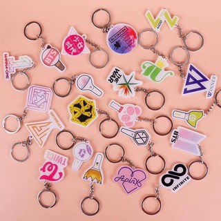 Móc khóa logo fan Kpop in theo yêu cầu