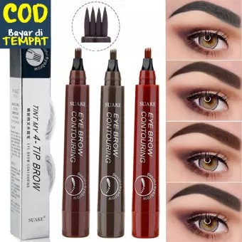 (hàng Mới Về) Bút Kẻ Lông Mày Suake - 4 Chấu Chống Thấm Nước Và Bền Màu X | BigBuy360 - bigbuy360.vn