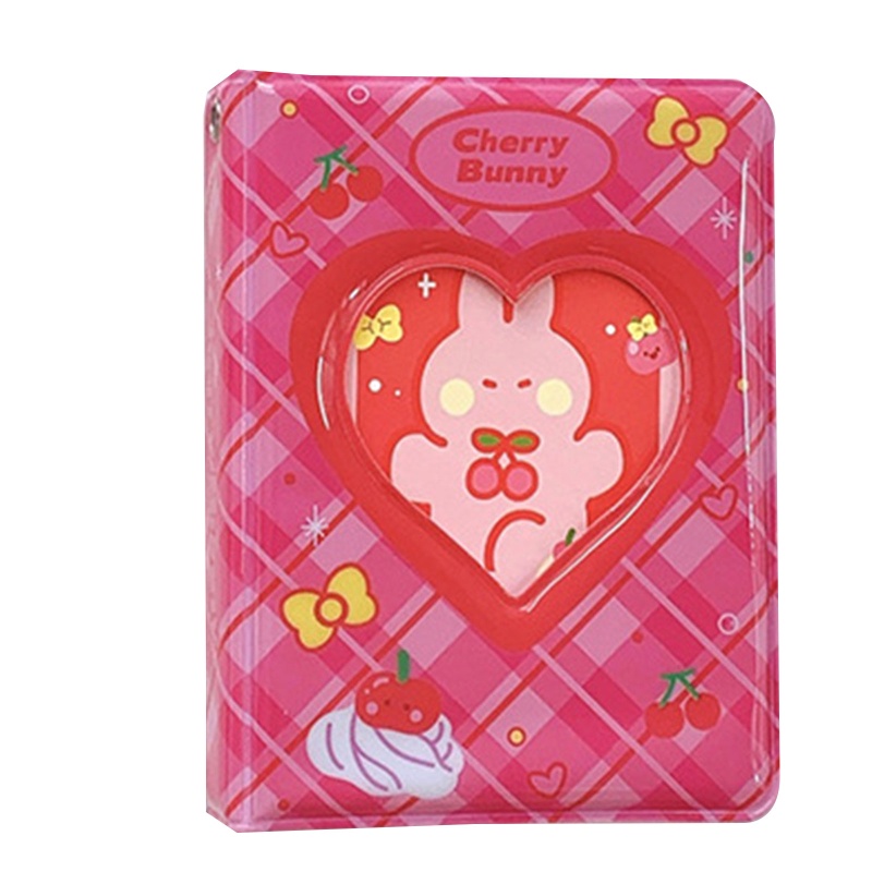 Album Ảnh 3 Inch 40 Ngăn Hình Trái Tim Dễ Thương