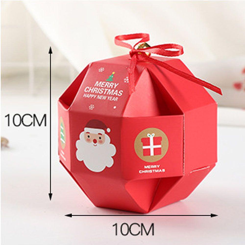 CHOOKEY 10 Hộp Giấy Đựng Kẹo Trang Trí Cây Thông Giáng Sinh