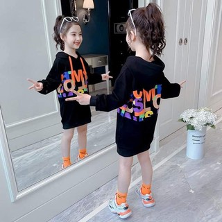 [Giá hủy diệt] [FreeShip] ÁO NỈ ĐÔI MẸ CON HOODIE ĐEN IN CHỮ