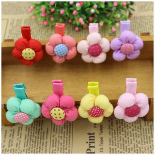 Set 2 kẹp tóc cho bé nhiều màu