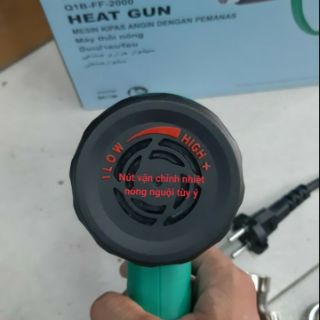 MÁY THỔI NHIỆT (KHÒ ) NÓNG 2000W DCA MODEL: AQB2000