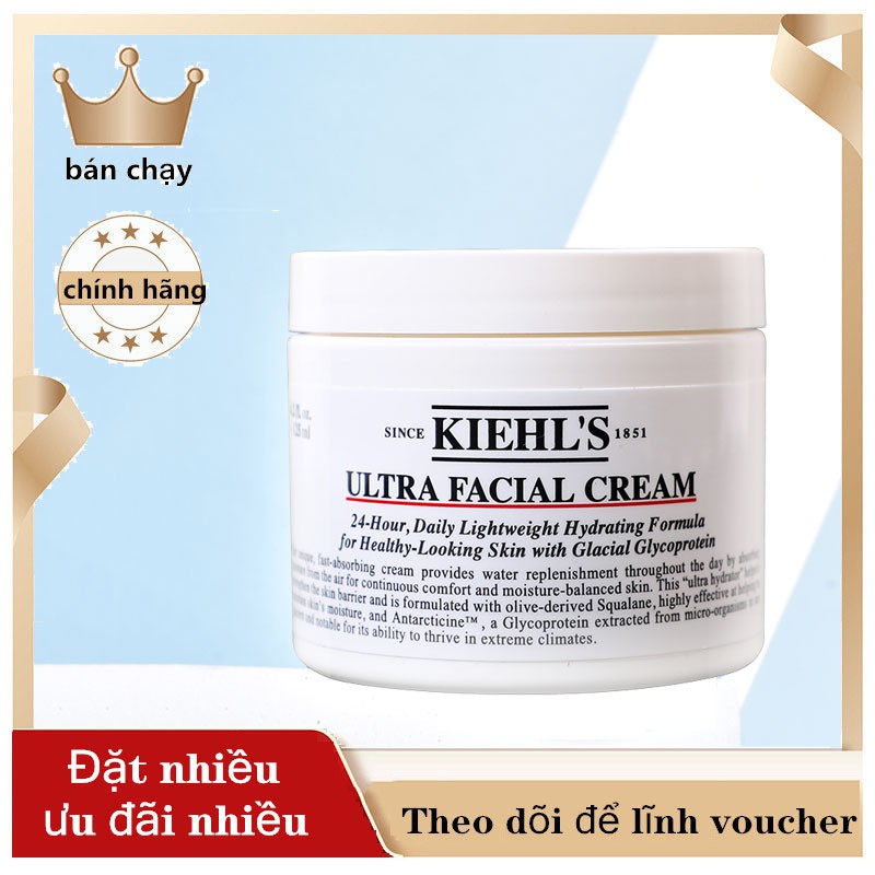 Kiehl's Ultra Facial Cream 125ml 🌸Kem Dưỡng Ẩm Siêu Cấp Kiehls