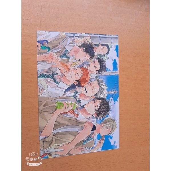 Postcard bưu thiếp haikyu nhóm
