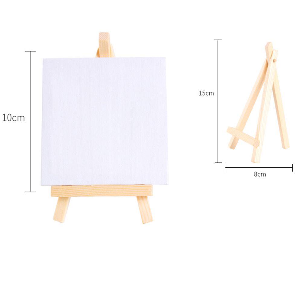 Tranh Vải Bạt Mini Treo Tường Kèm Giá Đỡ Dùng Vẽ Tranh Thủ Công