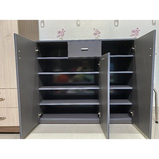 Tủ giày gỗ HERA, 120 x 105 x 32 (cm)