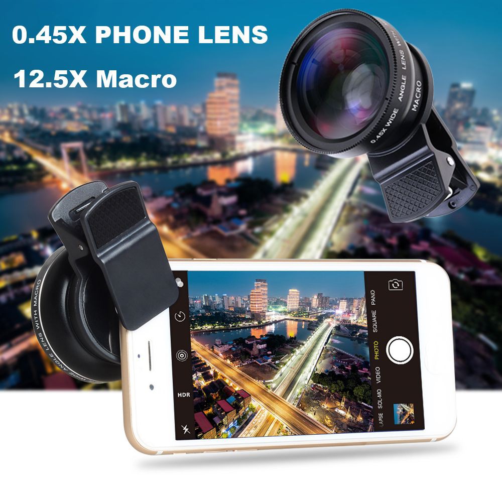 Ống kính zoom quang học di động đa năng Macro chuyên nghiệp cho iPhone 6S IPhone 7 HTC Xiaomi Samsung