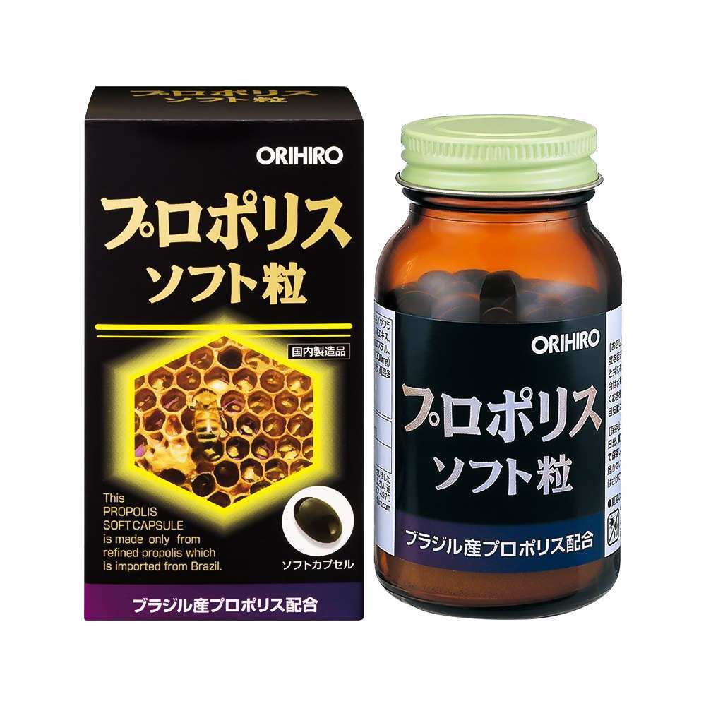 Viên uống keo ong hỗ trợ chống lão hóa Orihiro 120 viên