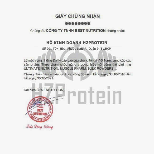 Gói dùng thử Preworkout - 1 serving - thức uống tăng lực