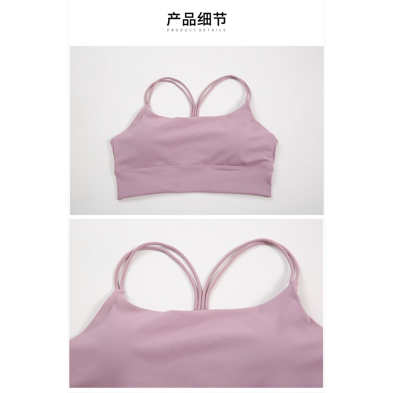 Áo ngực thể thao mỏng Beautytrend phối dây hở lưng thời trang quyến rũ dành cho nữ