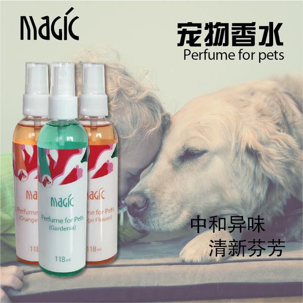Nước Hoa Tạo Hương Thơm Nhẹ Nhàng Cho Cún Perfume For Pets Magic Chai 118ml  - Lida Pet Shop