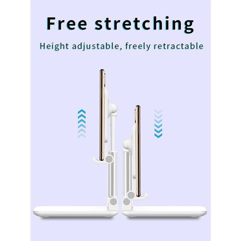 Giá Đỡ Điện Thoại/Máy Tính Bảng Bằng Kim Loại Có Thể Gấp Gọn Tiện Dụng