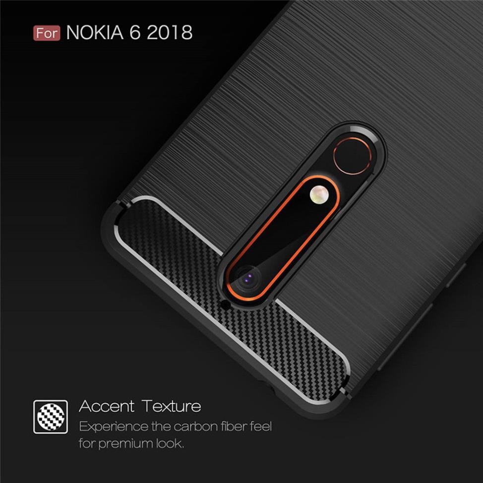 [BH 1 ĐỔI 1] Ốp lưng chống sốc Nokia 6 2018 hiệu Likgus (chuẩn quân đội, chống va đập, chống vân tay) - Hàng chính hãng