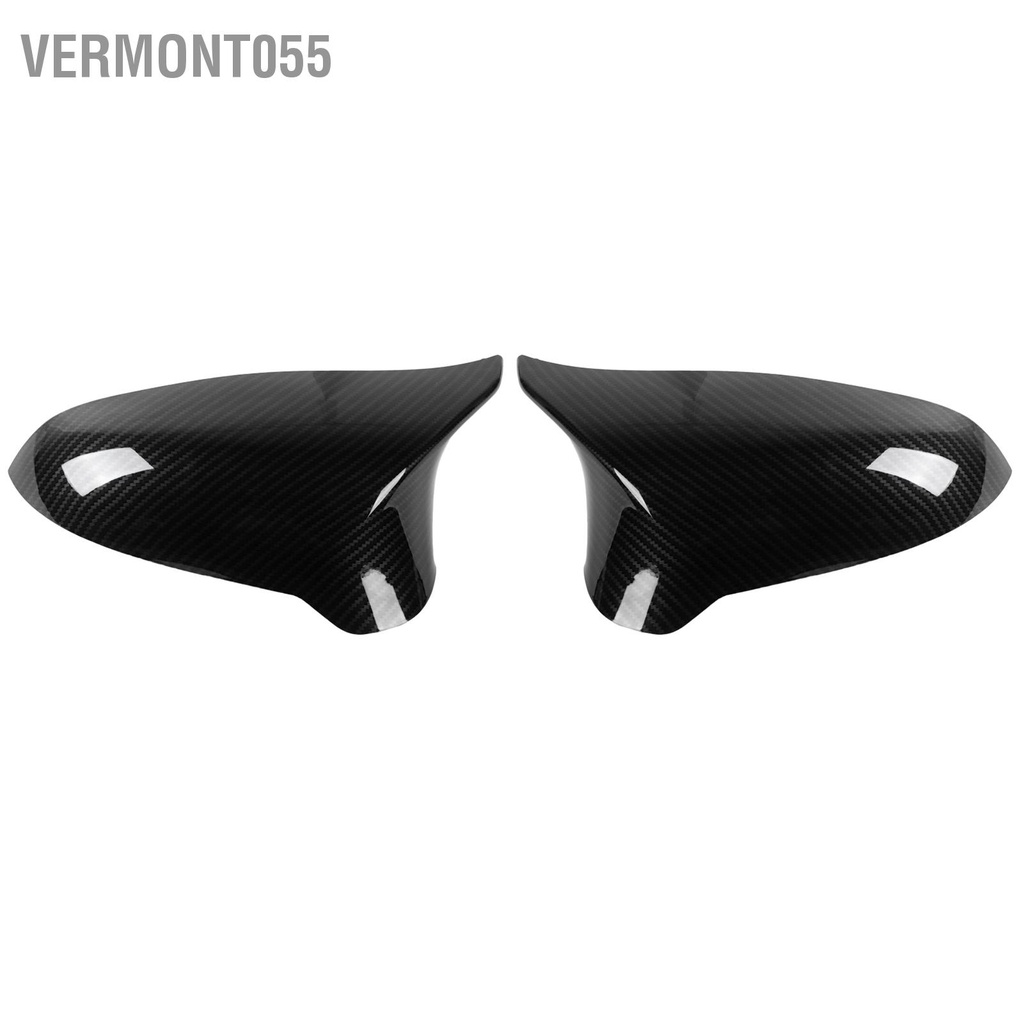 Có thể bán buôn 2 cái Gương chiếu hậu Nắp đậy Mũ sợi Carbon Phong cách Trang trí Phù hợp cho F80 M3 F82 M4 LHD 2015-2019 Vermont055 Hàng giao ngay