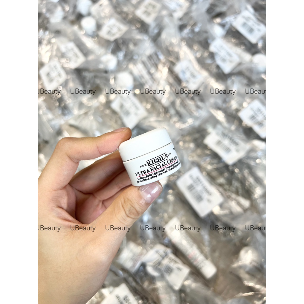 Set 3 Món KIEHL'S Ultra Facial - Kem Dưỡng Ẩm 7ml, Mặt Nạ Ngủ 14ml, Sữa Rửa Mặt 30ml