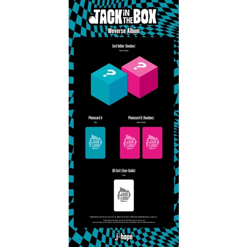 Album ảnh SOLO Jack In The Box J-HOPE BTS Chính Hãng