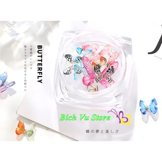 Bướm trang trí móng 3D