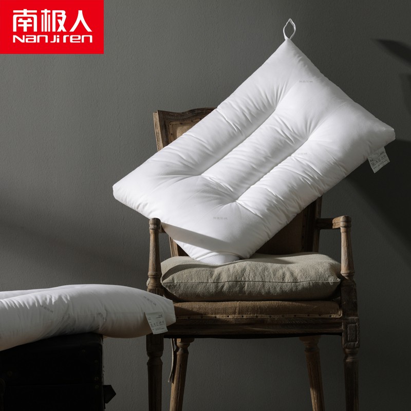 Gối Ngủ Vải Cotton Lụa Thoáng Khí Chuyên Dùng Cho Khách Sạn