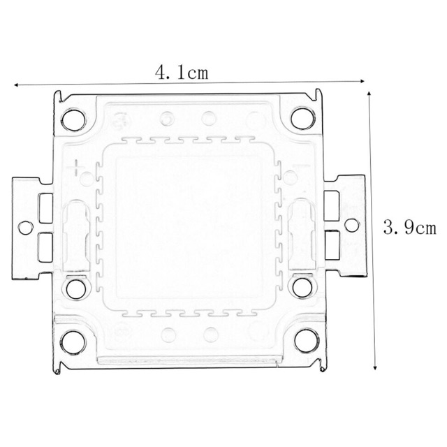 ✅Chíp led 50w Ánh sáng trắng/Ánh sáng vàng. 32-35v DC