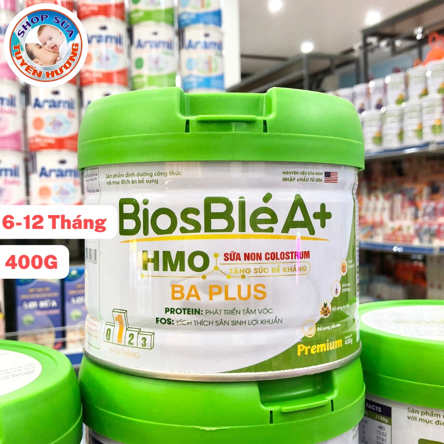 Sữa BiosBle A+ HMO số 0,1,2 900G, 400G - BioBle