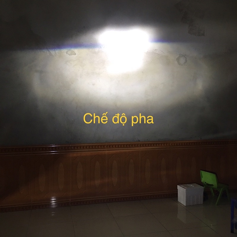 Đèn pha ô tô, xe máy bi cầu mini T9, 35W chân H4 (giá 1 bóng)
