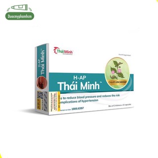 H-Ap Thái Minh – Hỗ Trợ Cải Thiện Triệu Chứng Và Biến Chứng Của Tăng Huyết Áp