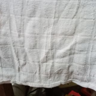10 cái khăn lau màu trắng vuông 22cm