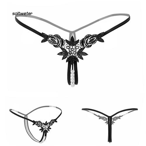 Quần lót lọt khe phối ren phong cách quyến rũ dành cho nữ