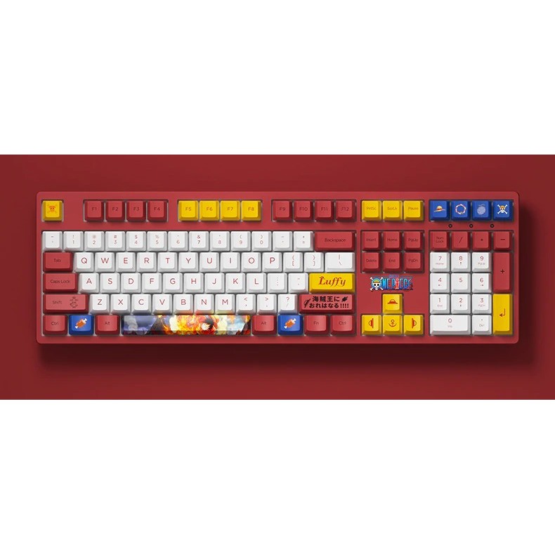 -  -  Bàn phím cơ 3108 AKKO One Piece – Luffy - Hàng Chính Hãng - Mới 100%